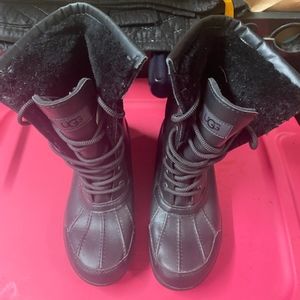 Women's Adirondack III Waterproof Boots in black